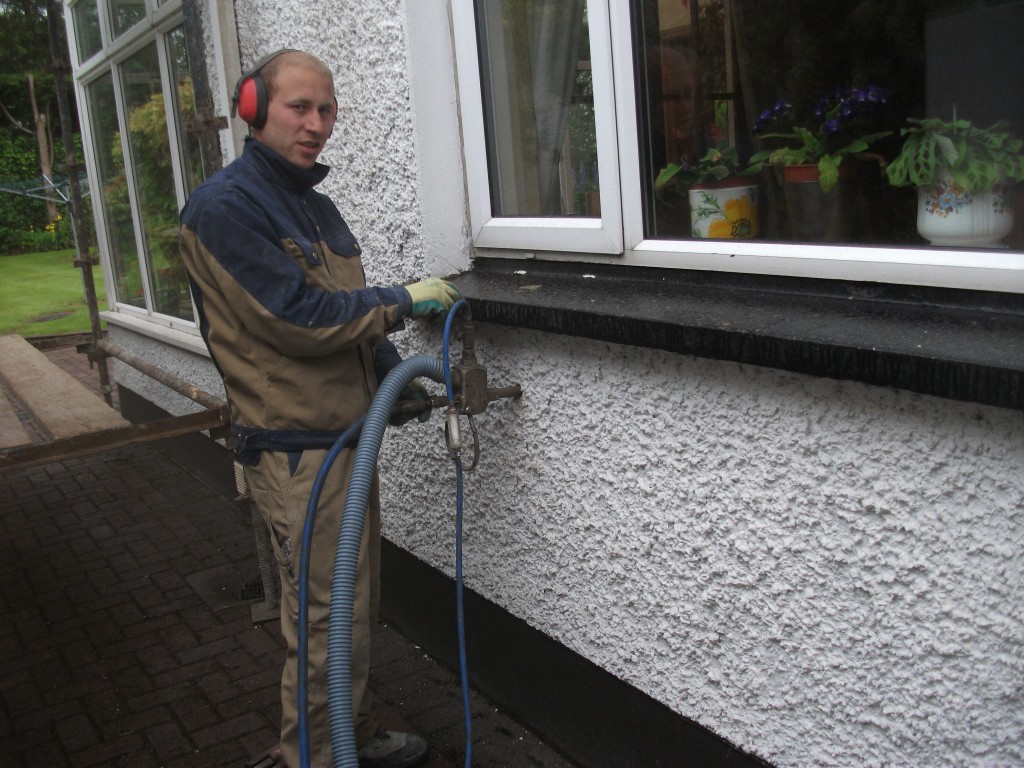 cavity wall insulation